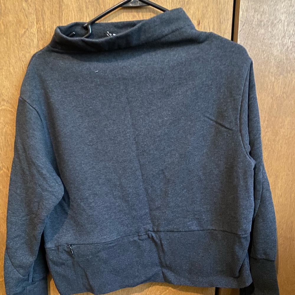 Nike Women's Dark Blue Cowl Neck Sweater